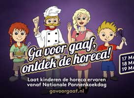 SVH laat kinderen kennismaken met de horeca tijdens Nationale Pannenkoekdag