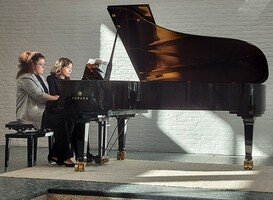 Concert van master-studenten samen met hun piano-docenten