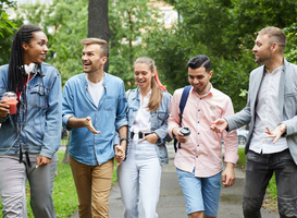 Mbo-studenten in gesprek met minister Van Gennip over werkgelegenheid