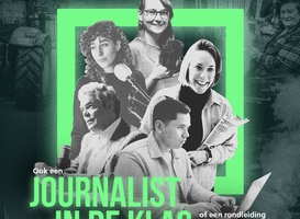 Verschillende media werken samen voor de tweede 'Journalist in de klas'