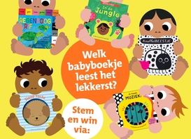 Vijf boekjes genomineerd voor Babyboekje van het Jaar 2024