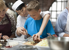 Voedsellessen leren kinderen hoe ze gezond kunnen leven