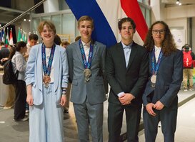 Scholieren winnen zilver en brons op de Internationale Biologie Olympiade